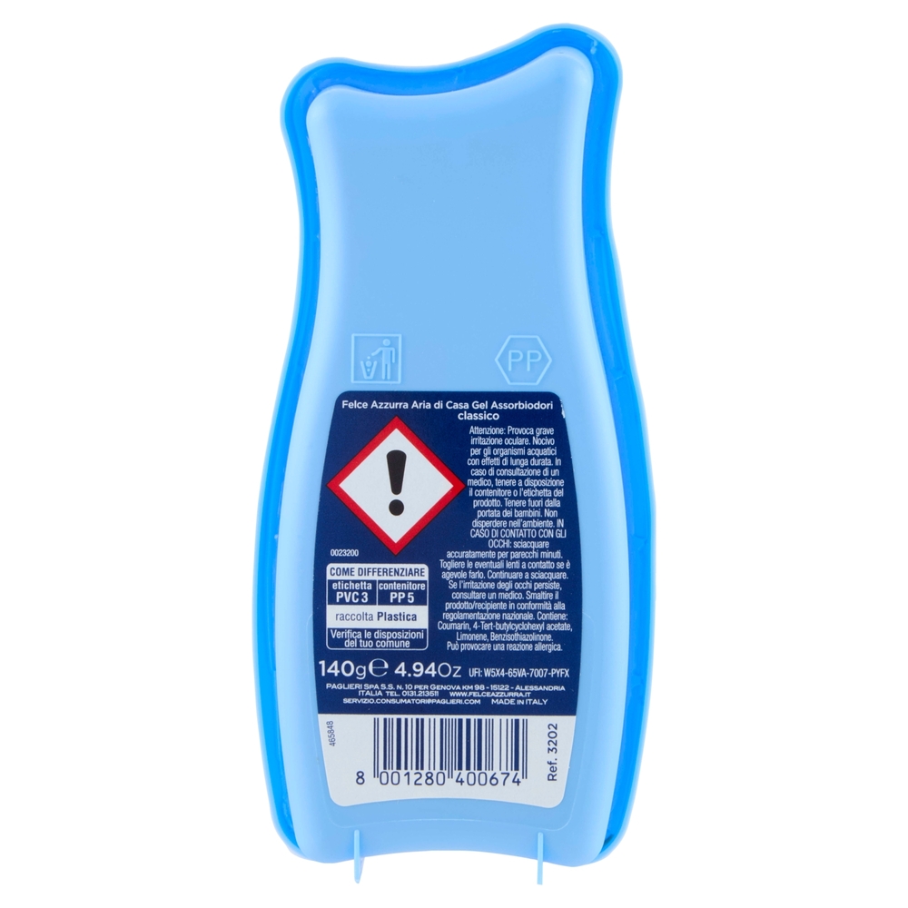 Felce Azzurra Aria di Casa classico Gel assorbiodori 140 g